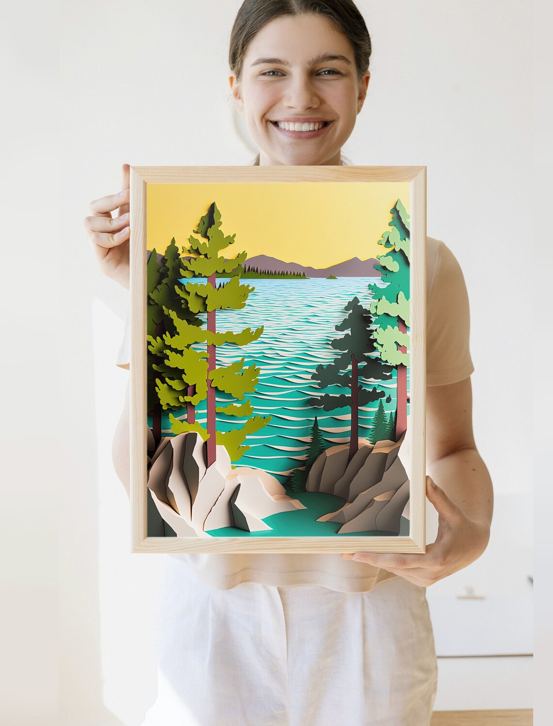 Lake Superior Print, Minnesota Scenic Art Print