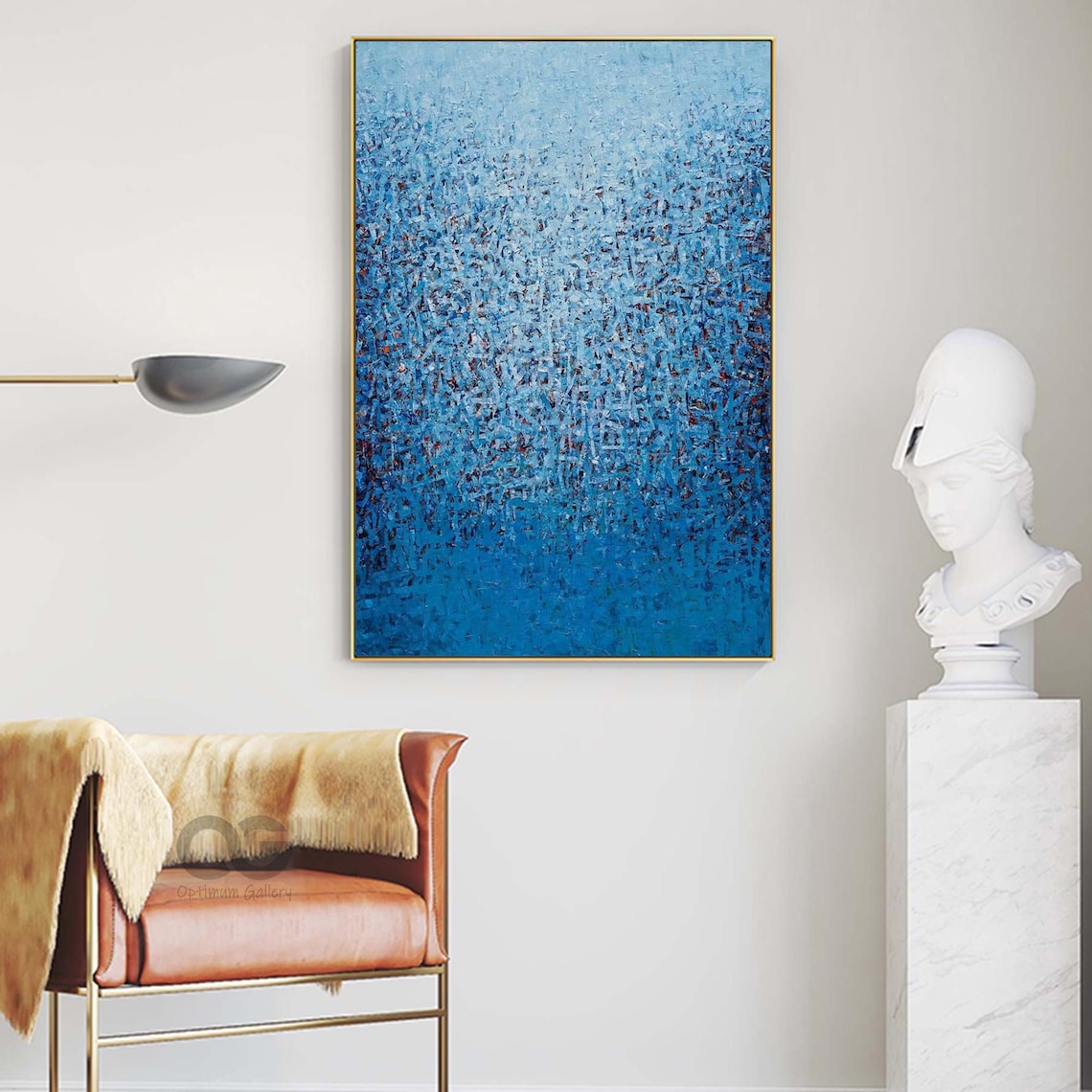 Pollock-Inspired Abstract Color Wall Art Print - Image 2