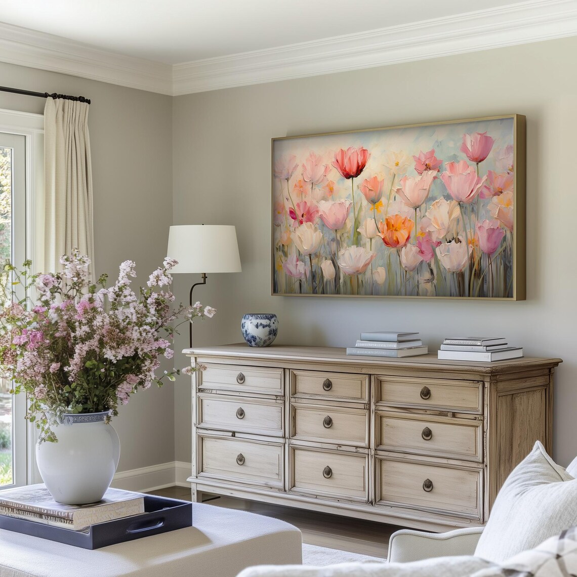 Spring Tulip Easter Art Print, Floral Seasonal Decor - Image 5