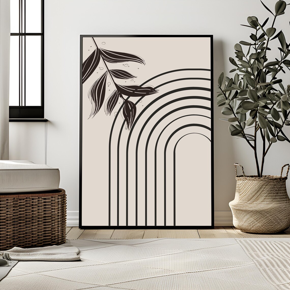 Abstract Modern Matisse Poster Geometric Dorm Wall Art Abstract Poster Home Decor