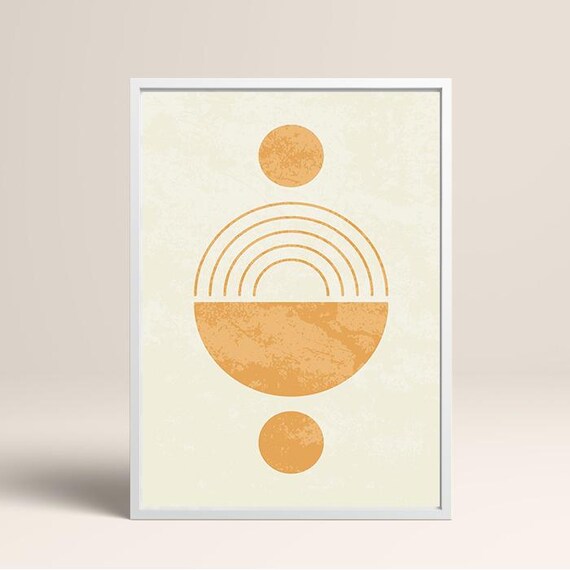 Modernabstract Boho Wall Art Famedboho Wall Geometric Dorm Wall Art Abstract Poster Home Decor