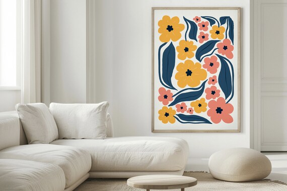 Henri Matisse Flower Style Exhibition Poster Flower Gallery Wall Art Print Wall Decor Bedroom Living Room Matisse