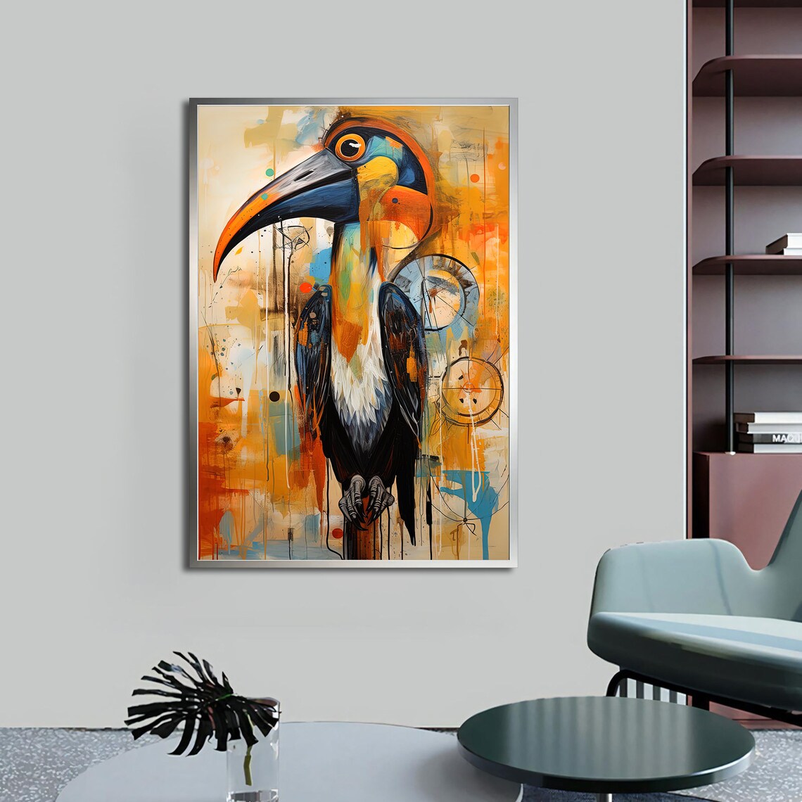 Toucan Bird Painting, Modern Decor Wall Art Print - Image 5