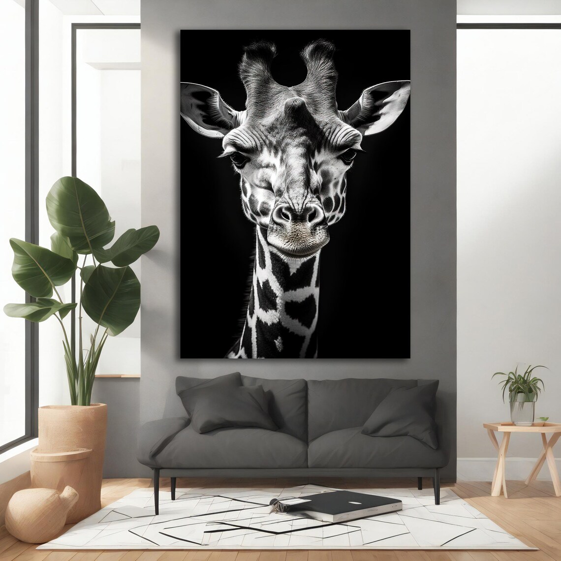 Camel Animals, Modern Decor Ideas Art Print - Image 2