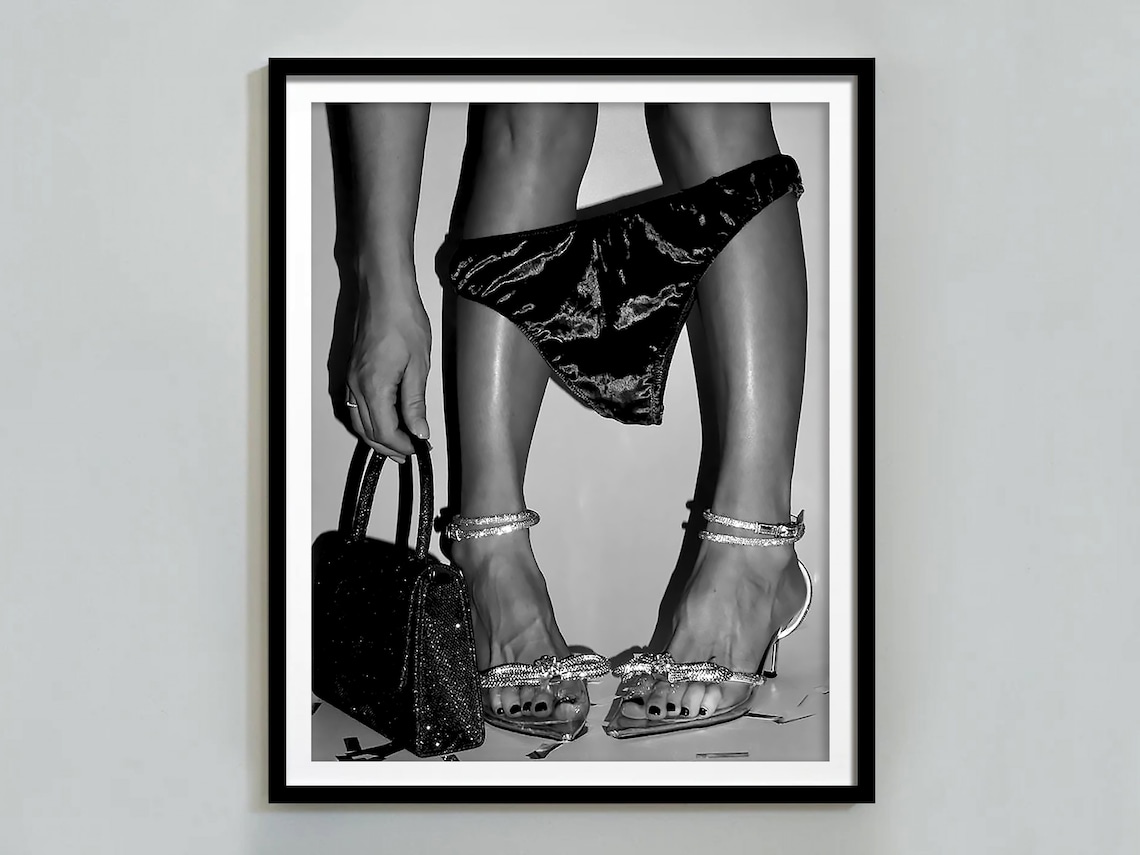 Naked Woman Feminist Fashion Photography Art Print