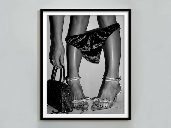 Naked Woman Feminist Fashion Photography Art Print