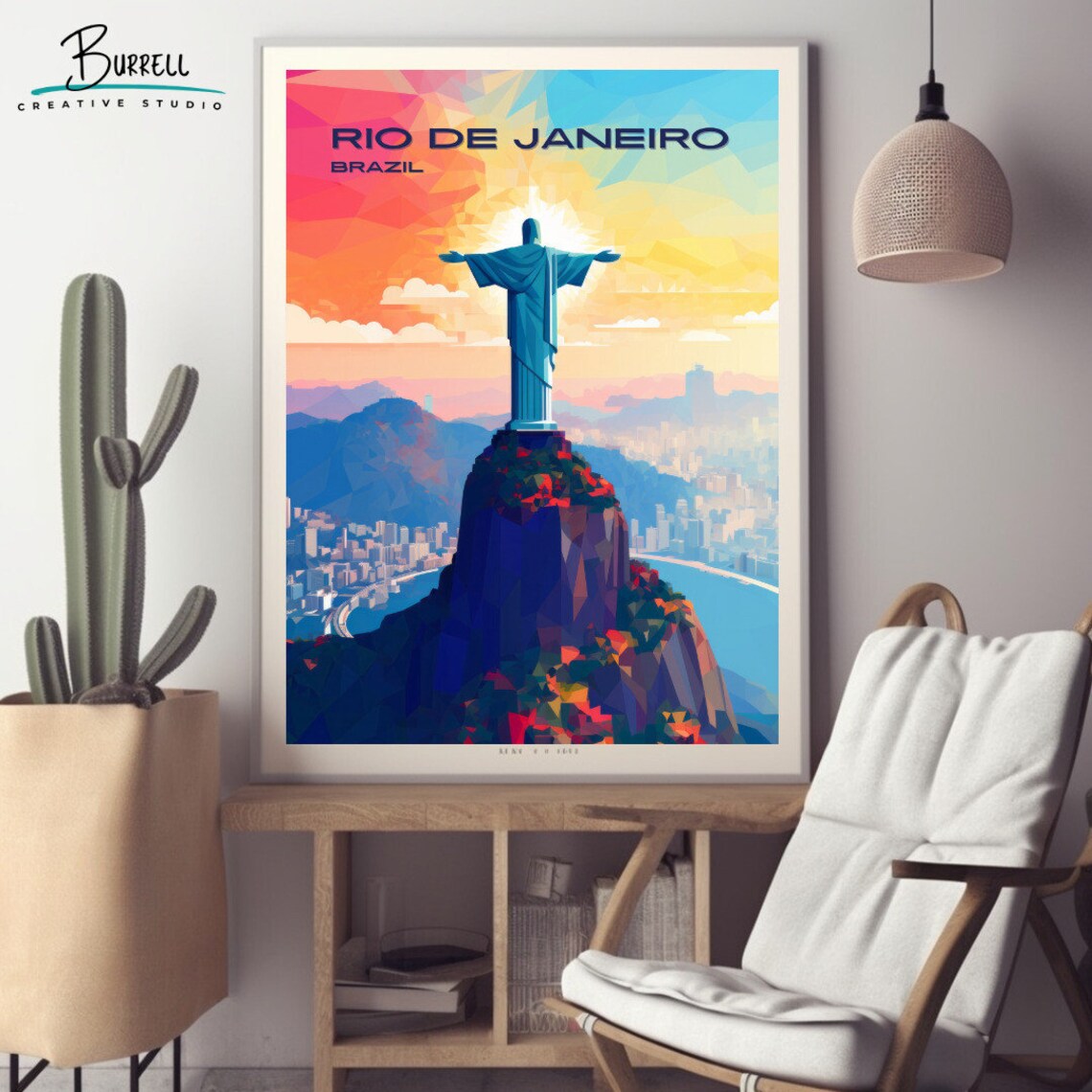 Christ The Redeemer Wall Art Print - Image 2