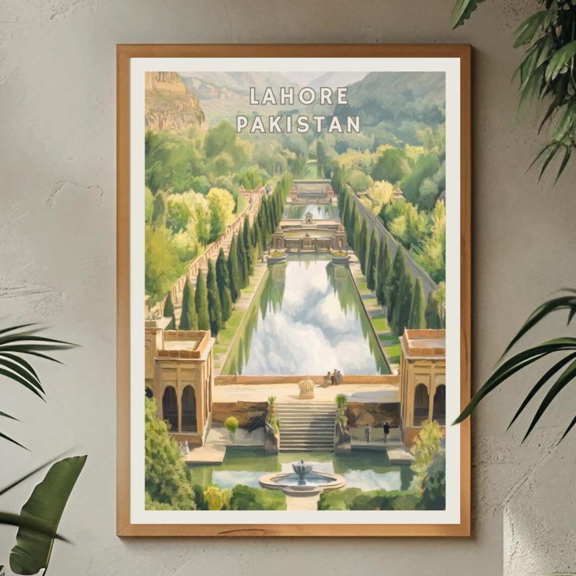 Lahore Pakistan, Mughal Garden Historic Landscape - Image 2
