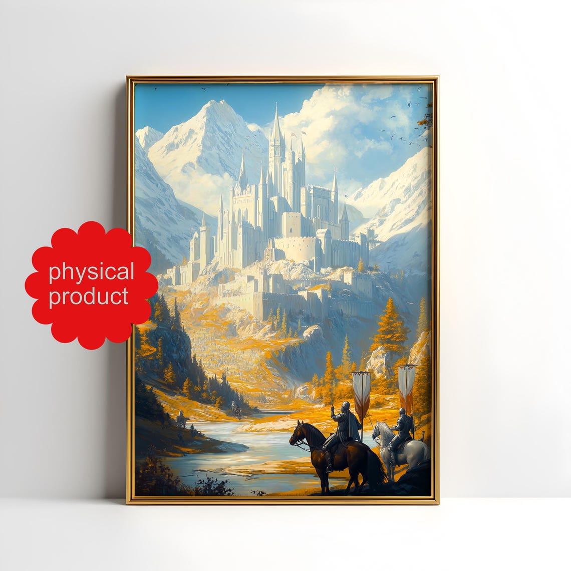 The Lord Of The Rings, Minas Tirith Art Print