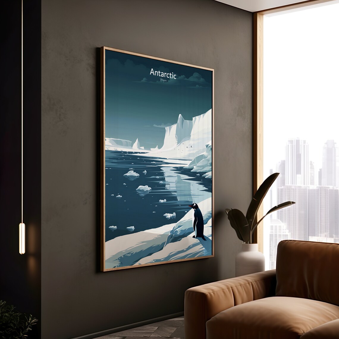 Antarctica Penguin Nature, South Pole Poster Print - Image 4