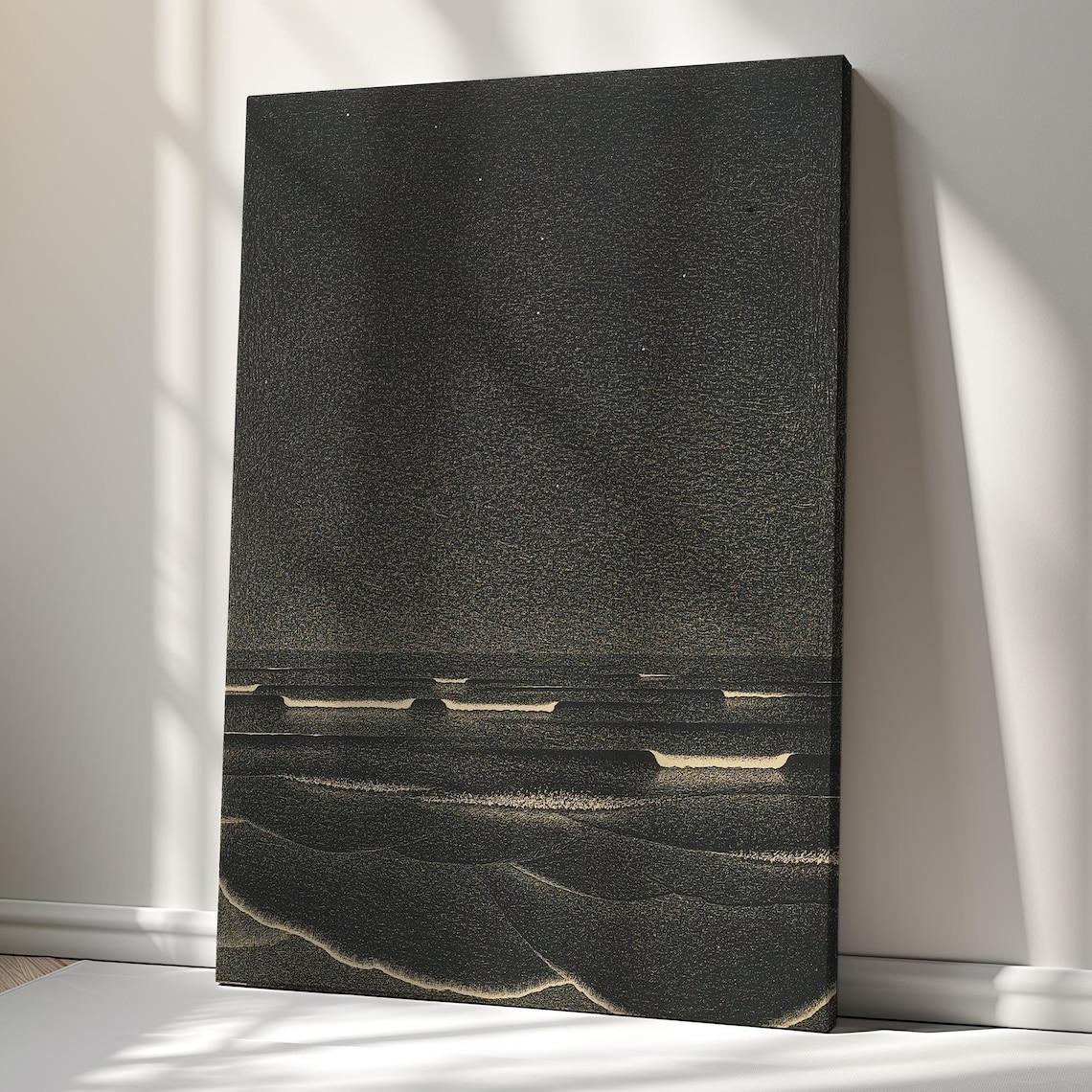 Phosphorescent Sea, Escher-Inspired Art Print