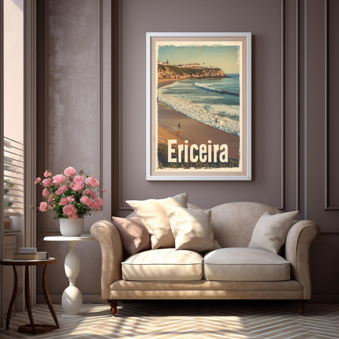 Ericeira A Vintage Beach Escape With Surfer And Scenic Cliffs In Portugals Coastal Paradise - Image 2