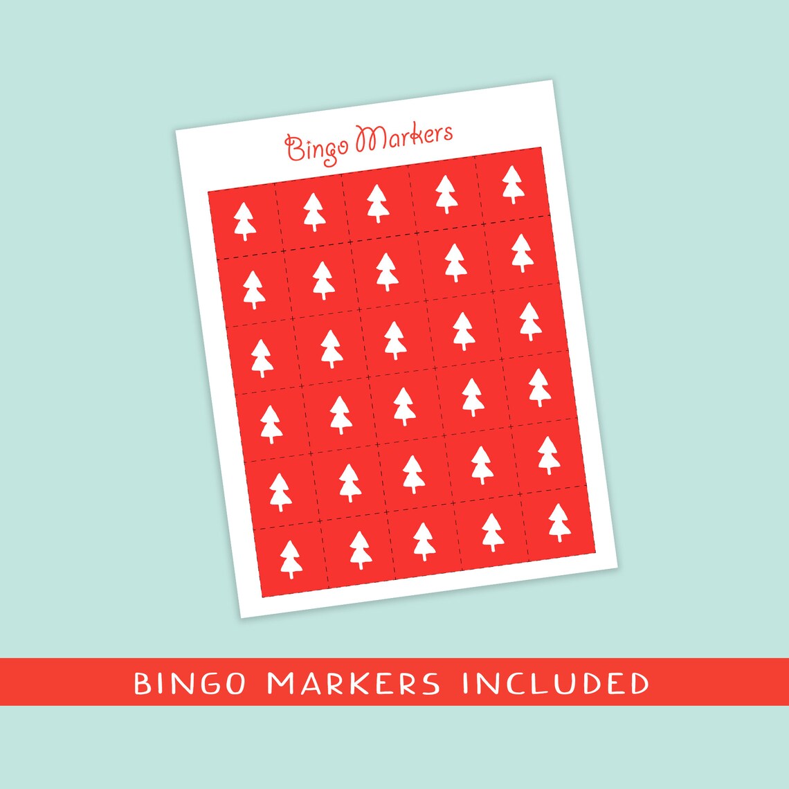 Christmas Bingo Holiday Activity for Kids - Image 3