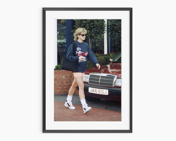Princess Diana Photography Prints Lady Fashion Vintage Poster Retro Museum Quality