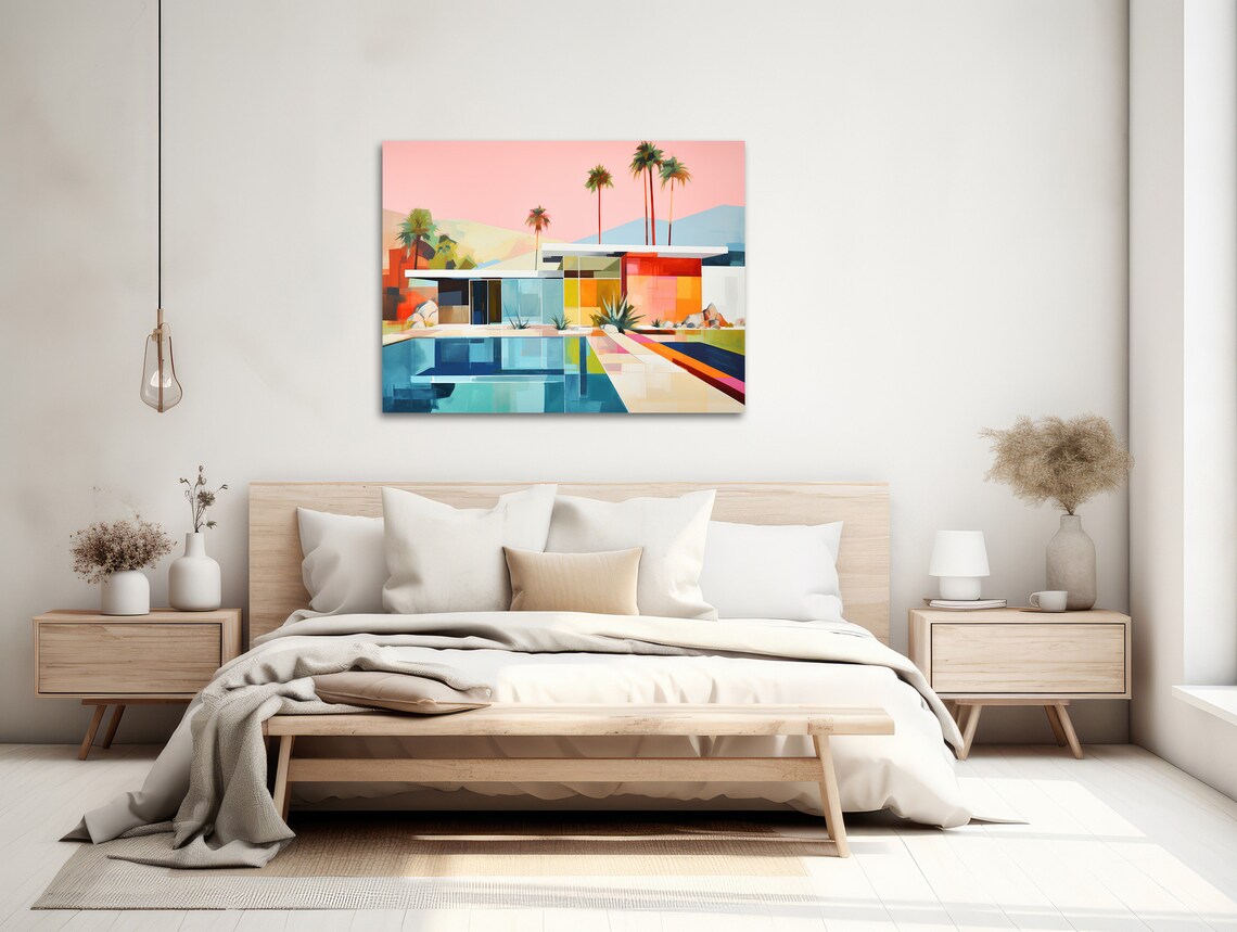 Mid Century Architecture, Palm Springs Art Print - Image 2