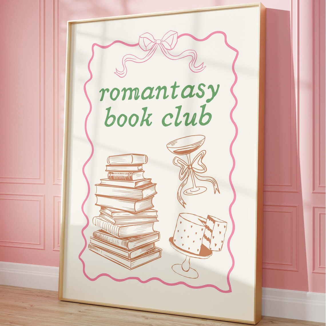 Romantasy Book Club, Reading Nook Art Print - Image 5