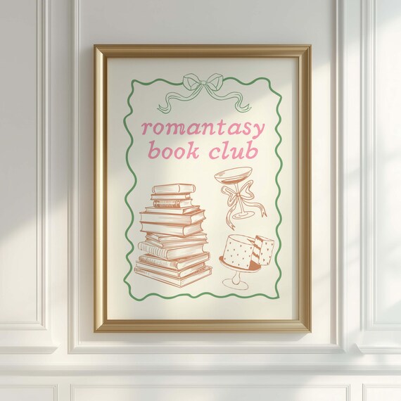 Romantasy Book Club, Reading Nook Decor