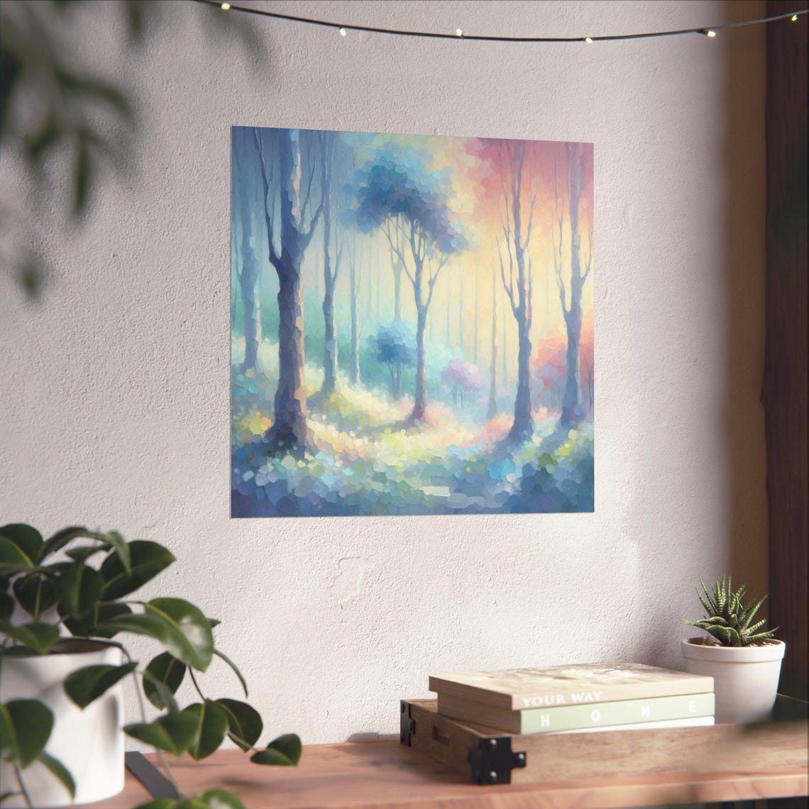 Whimsical Forest Matte Vertical Posters Nature Decor Wall Art Home Decoration Gift For Nature Lovers Tranquil Landscape - Image 4