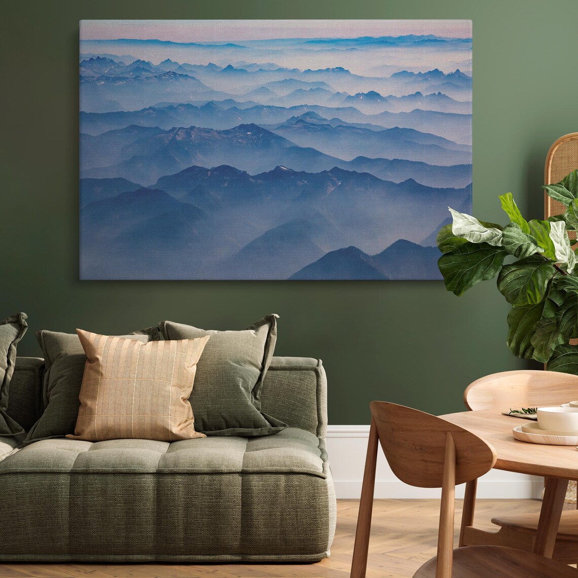 Mount Baker-Snoqualmie National Forest, Misty Landscape - Image 2