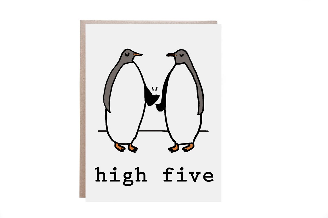 High Five Graduation Congratulations Card