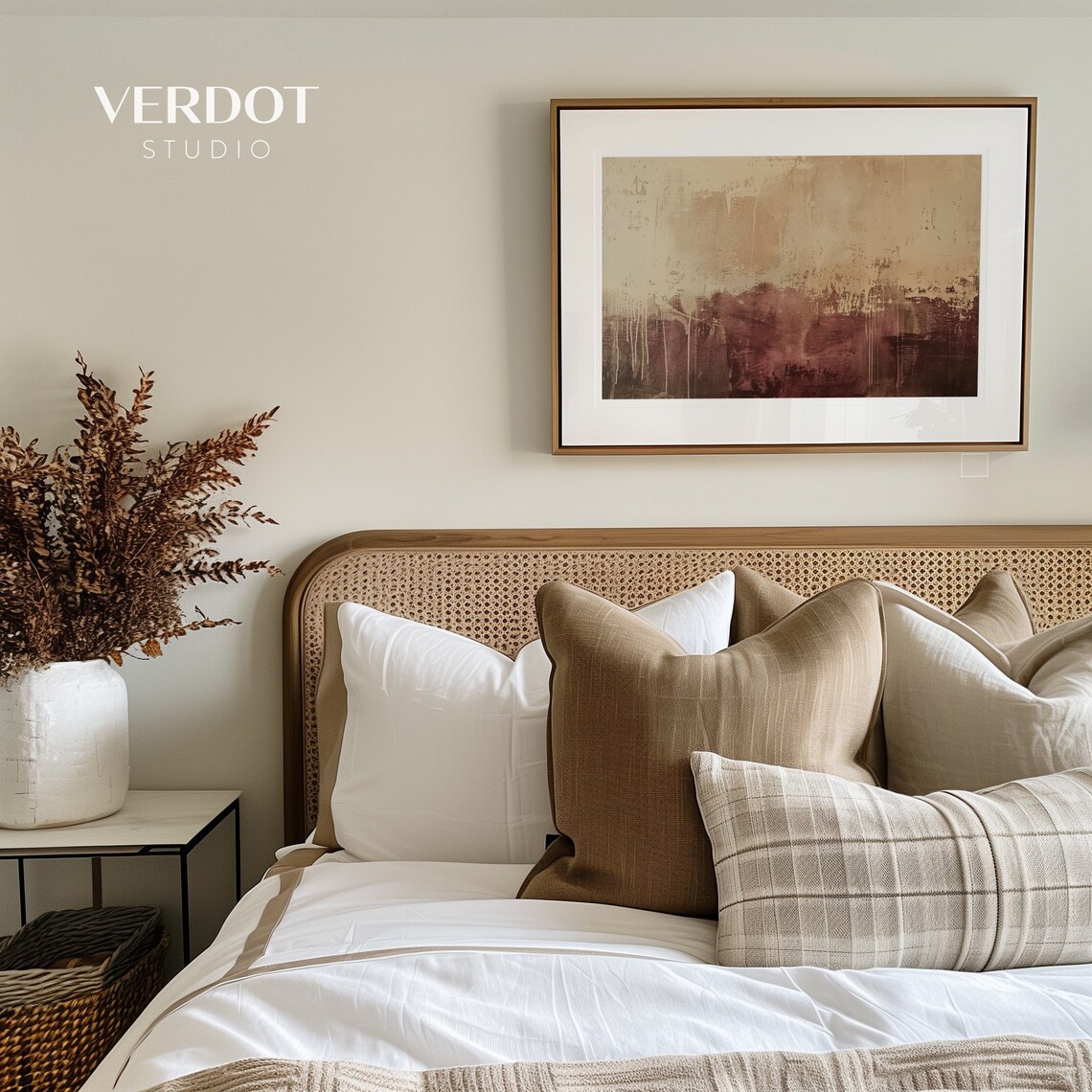 Fall Abstract Painting Autumn Wall Art Fall Print Moody Thanksgiving Decor Modern Minimalist 24129 - Image 4