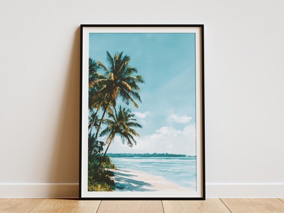 Biscayne National Park Florida Palm Beach Turquoise Water Poster