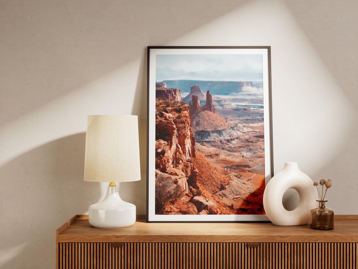Canyonlands National Park Red Rock Canyon Desert Vista Poster - Image 4