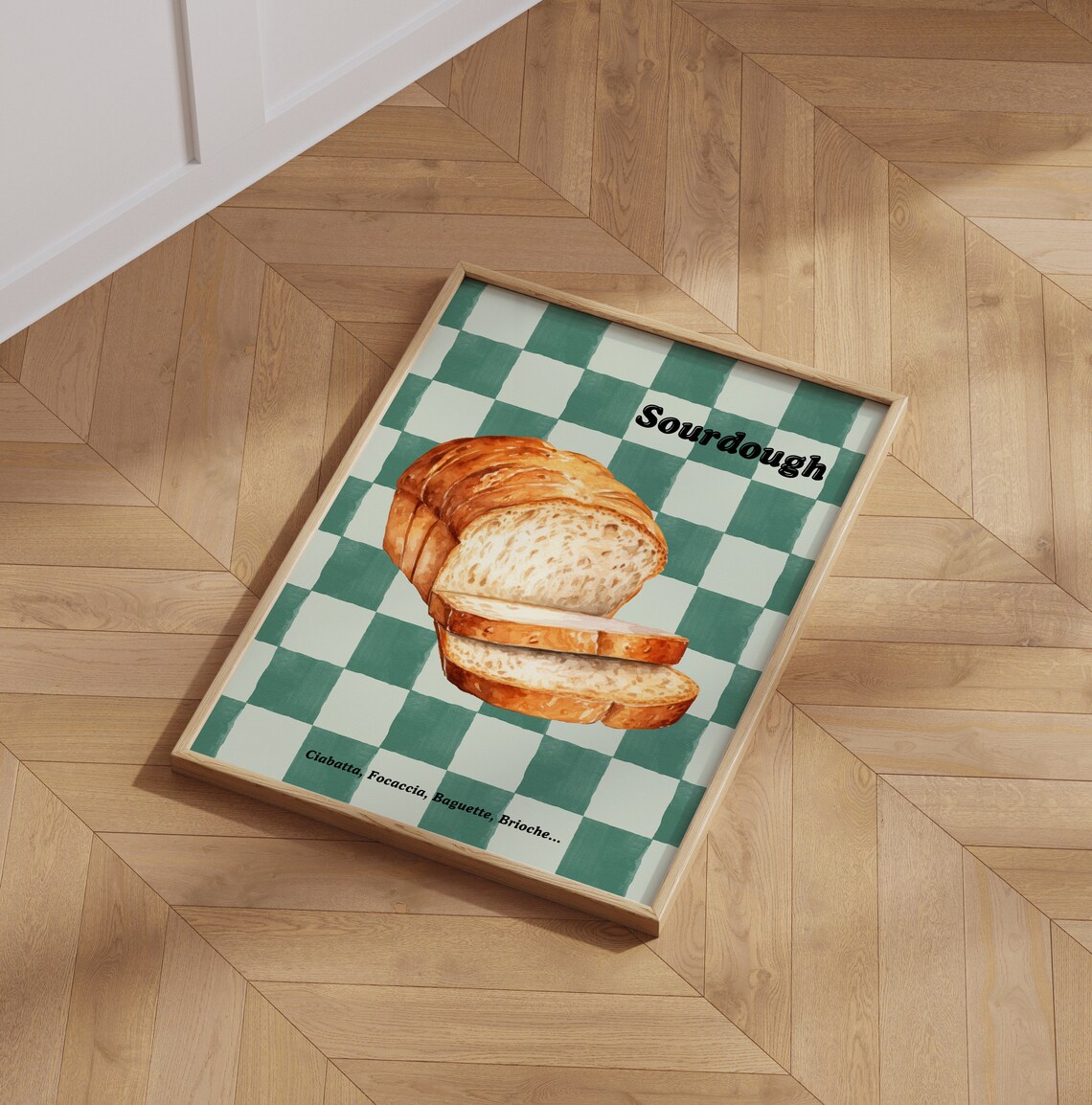 Sourdough Bread Poster, Vintage Kitchen Decor - Image 6