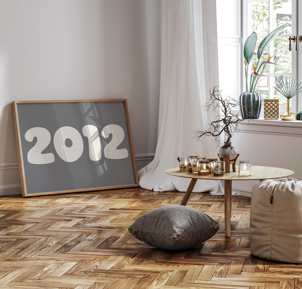 Custom Year Retro Poster, Personalized Birthday Gift - Image 4