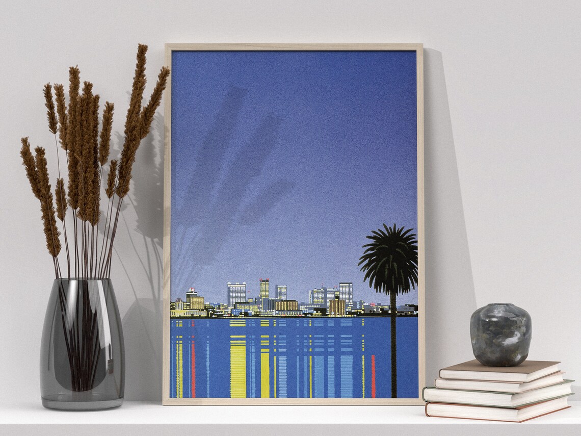 Hiroshi Nagai Retro Vintage Wall Art Print