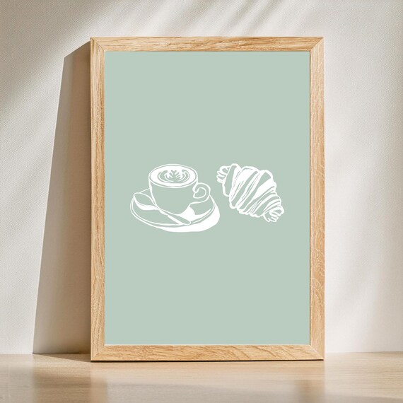 Preppy Kitchen Wall Print Art Girl Decor Food Trendy Girly Prints