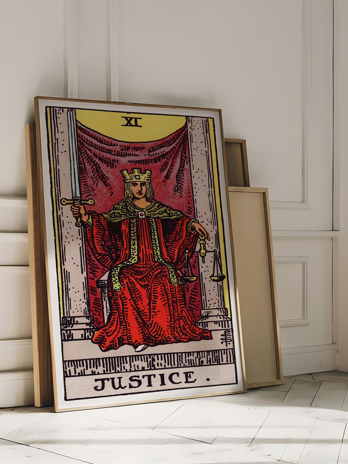 Tarot Cards Rider Waite, Mystical Esoteric Poster