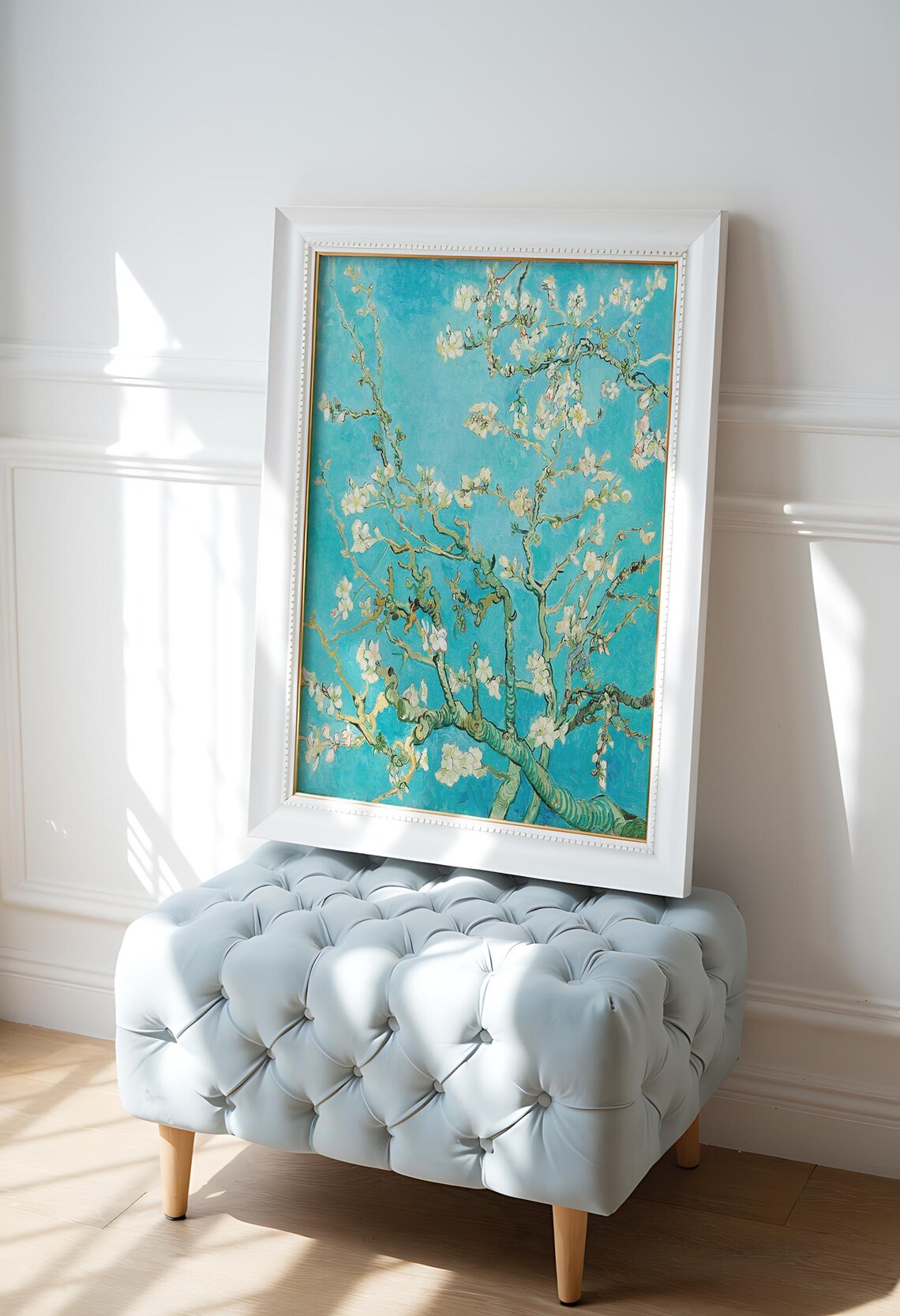 Van Gogh Blossoming Almond Tree, Floral Art Print - Image 3
