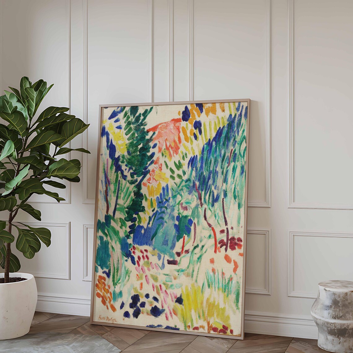 Henri Matisse French Riviera Coastal Scene, Art Print - Image 5