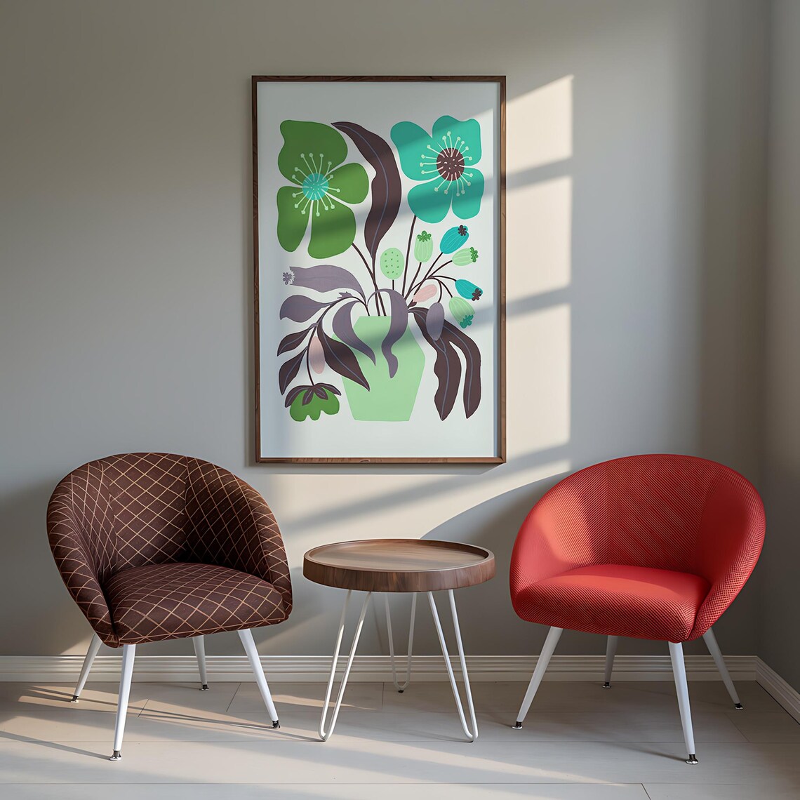 Dopamine Decor Wall Poster, Colorful Retro Art - Image 3