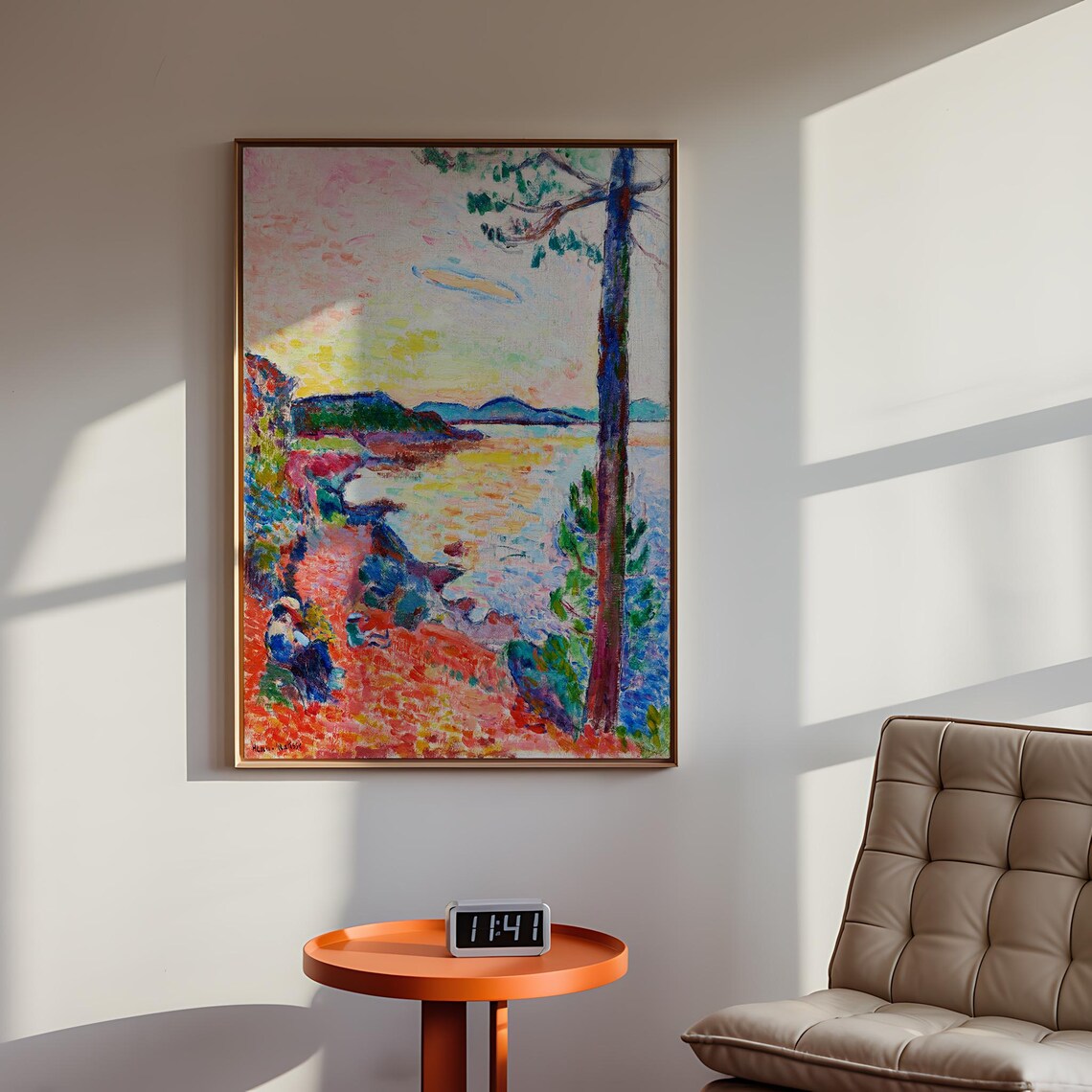 Henri Matisse Coastal Seascape, Mediterranean Landscape Art - Image 3