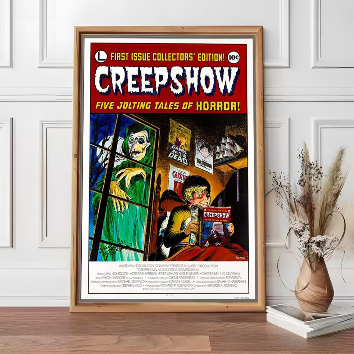 Creepshow Five Jolting Tales Of Horror Comic Book Movie Poster - Image 2