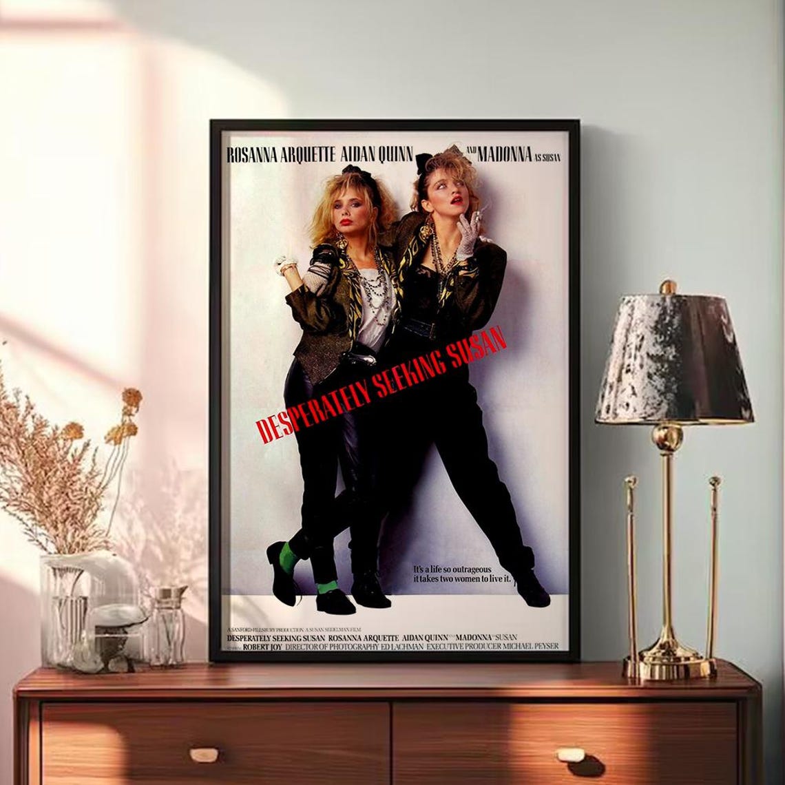 Desperately Seeking Susan Madonna Rosanna Arquette 80s Comedy Poster - Image 3