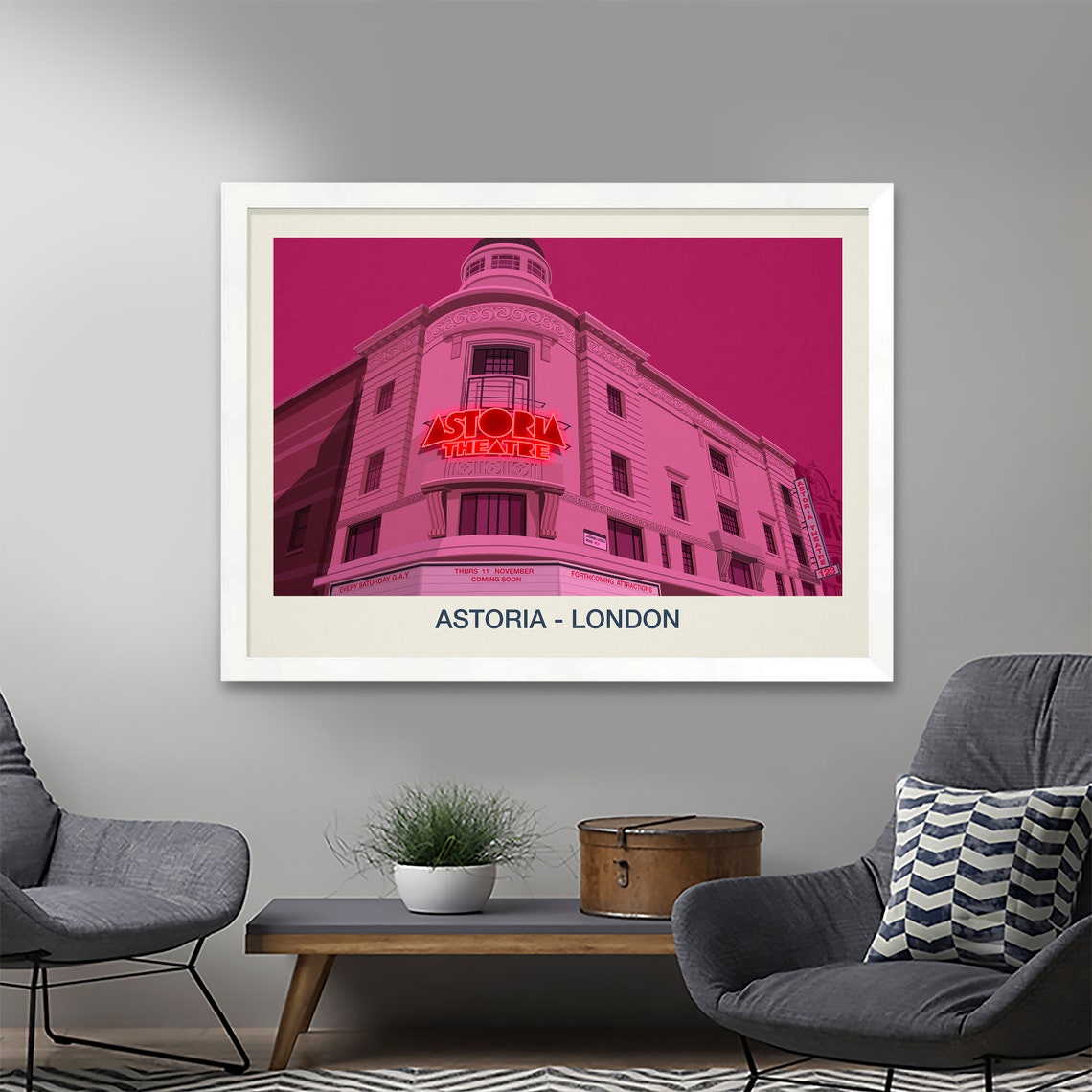 Astoria Nightclub Poster, Nightclub Prints - Image 2