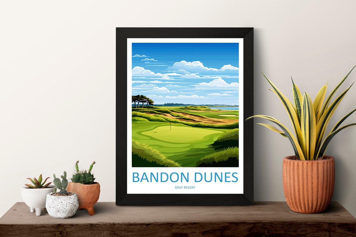 Bandon Dunes Golf Resort Travel Poster - Image 3
