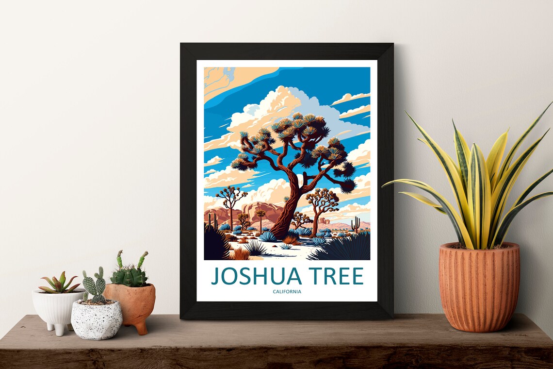 Joshua Tree National Park Wall Art Print - Image 3