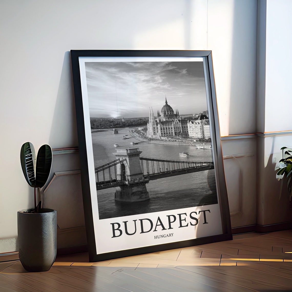 Budapest Photo Print Of Budapest Hungary Travel Photo Hanging Decor Photo Travel Art Gift For Travel Artwork Wall Art Framed Photo Print - Image 2