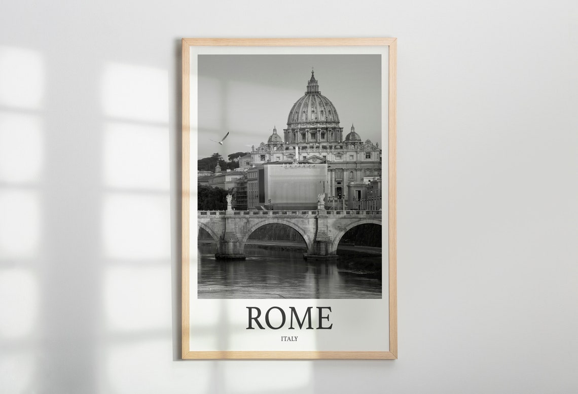 Rome Photo Print Of Rome Italy Travel Photo Hanging Decor Photo Travel Art Gift For Travel Artwork Wall Art Framed Photo Travel Print