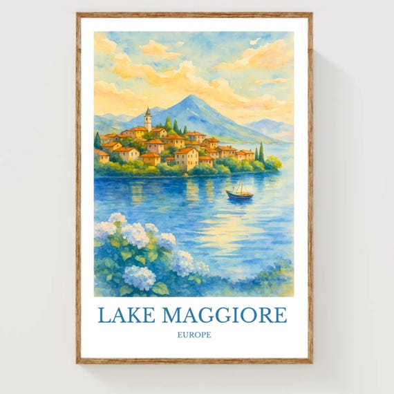 Lake Maggiore Poster