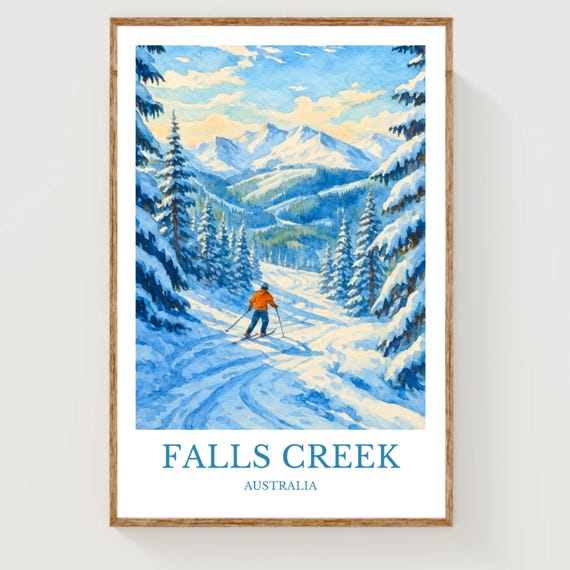 Falls Creek Australia Poster
