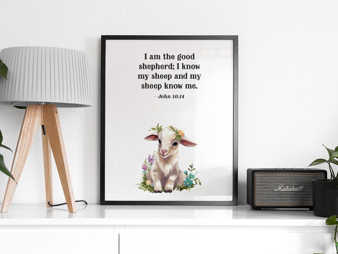 I Am The Good Shepherd, Christian Faith Inspiration - Image 2
