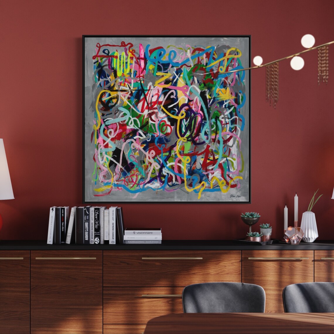Abstract Art Directions by Ron Deri, Modern Art Print - Image 3