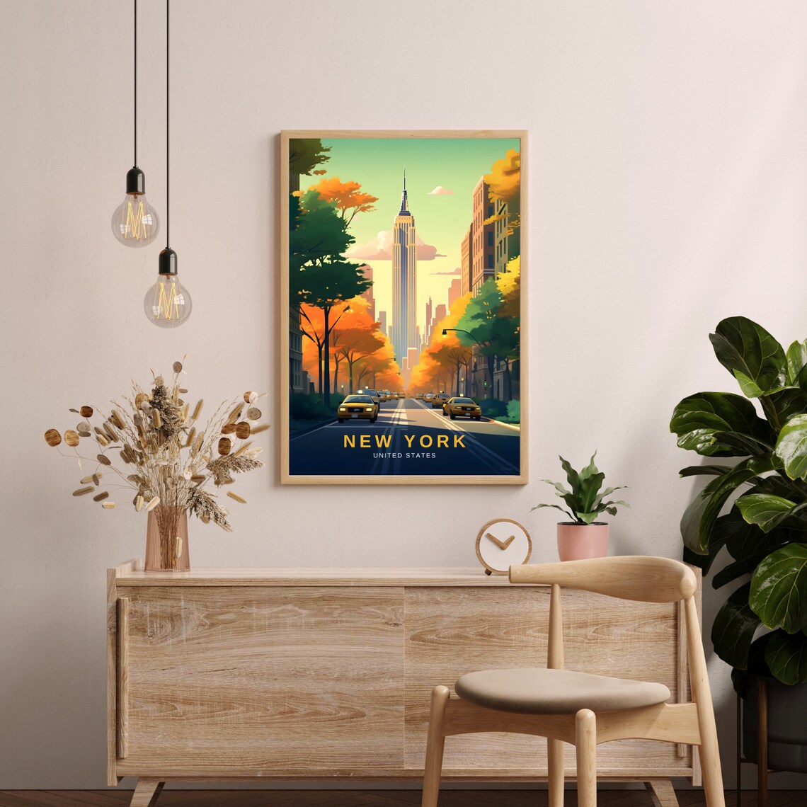New York Travel Poster, New York Wall Art Print - Image 2