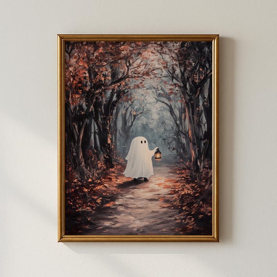 Halloween Print Holiday Wall Art Nursery Collected Prints Cpp745