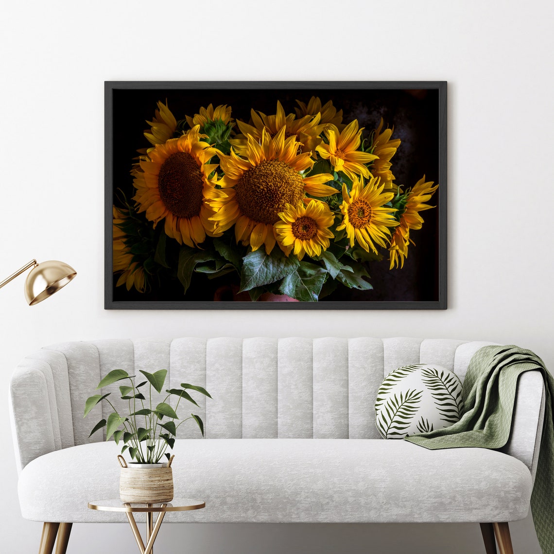 Flowers Oil Painting Flowers Still Life Poster Prints Flower Painting Prints Floral Texture Oil Painting Home Office Wall Art Decoration - Image 4